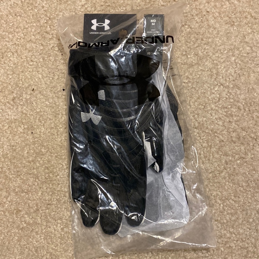 brand new gloves perfect for football or baseball or whatever